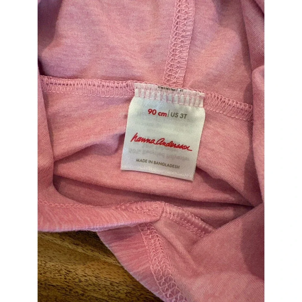 Hanna Andersson Active UV Hoodie, Pink, Size 3T